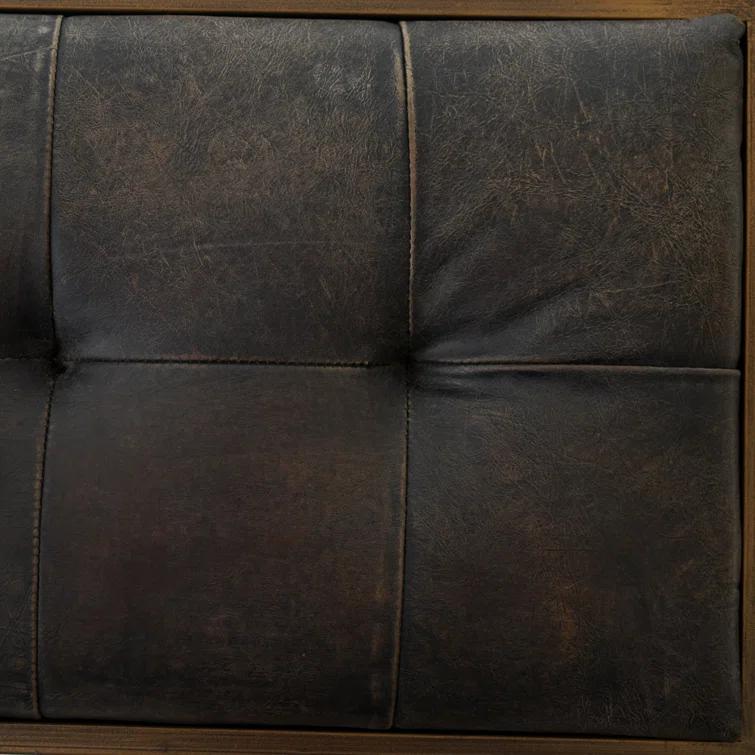 Genuine Leather Bench