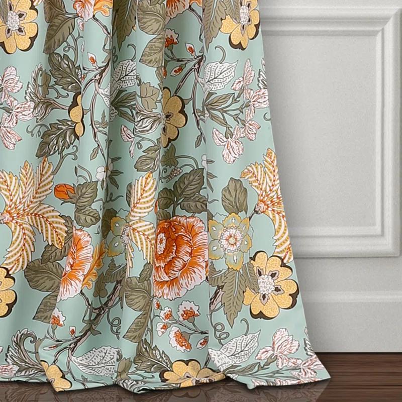 Lush Decor Polyester Room Darkening Curtain Pair (Set of 2)