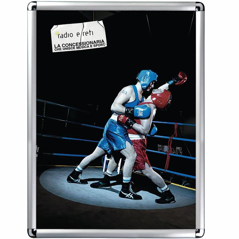 MT Displays Metal Beveled Picture Frame