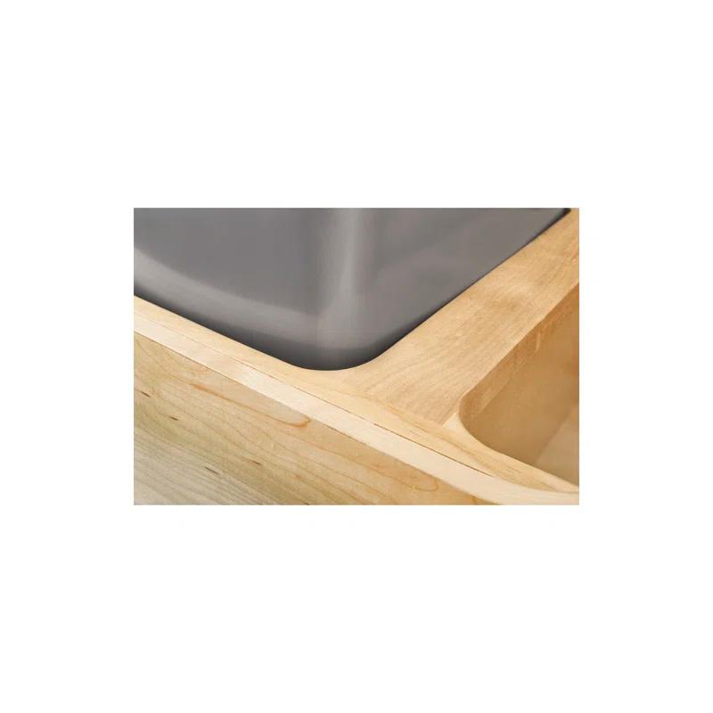 Rev-A-Shelf Wood Pullout Trash/Waste Container W/ Soft-Close