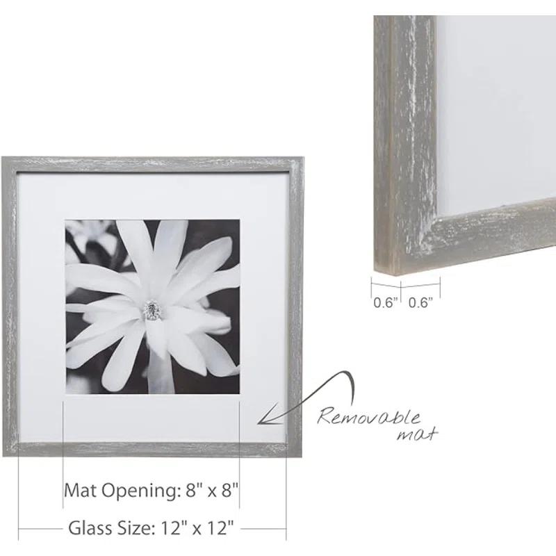 Gallery Perfect Gallery Perfect 12" x 12" Wall Mount Matted Picture Frame - (Set of 9)