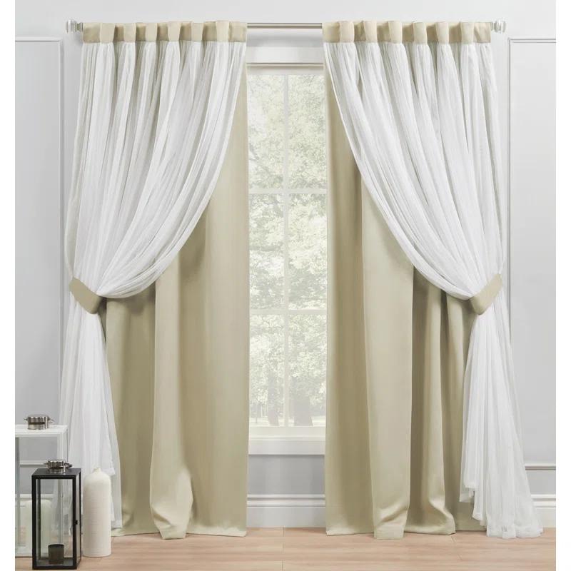 Amalgamated Textiles Polyester Curtain Pair