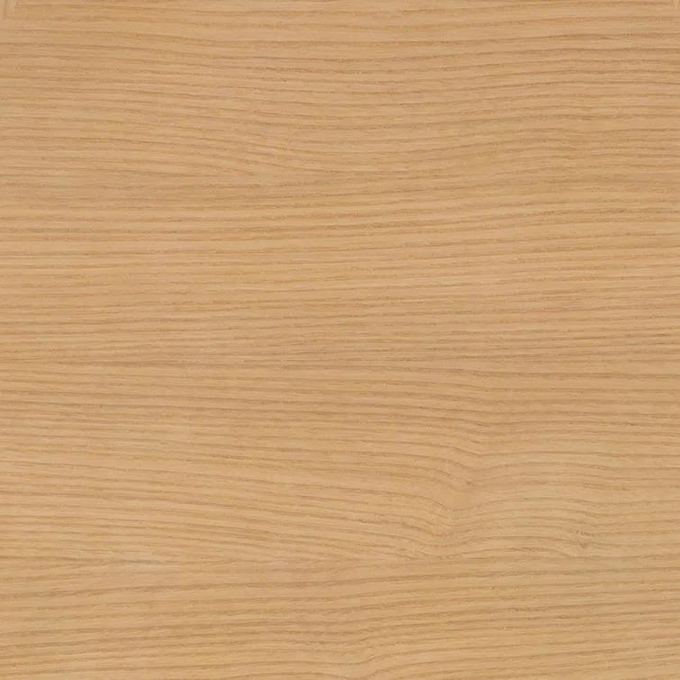 17 Stories Ash Metal Base Dining Table