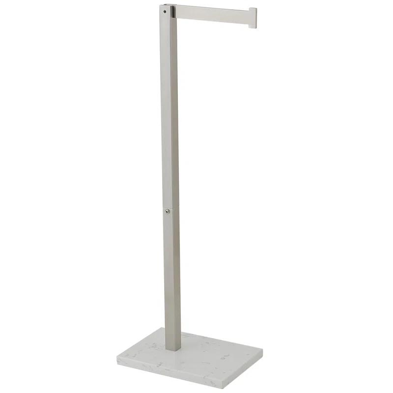 Free Standing Toilet Paper Holder with Weighted Base