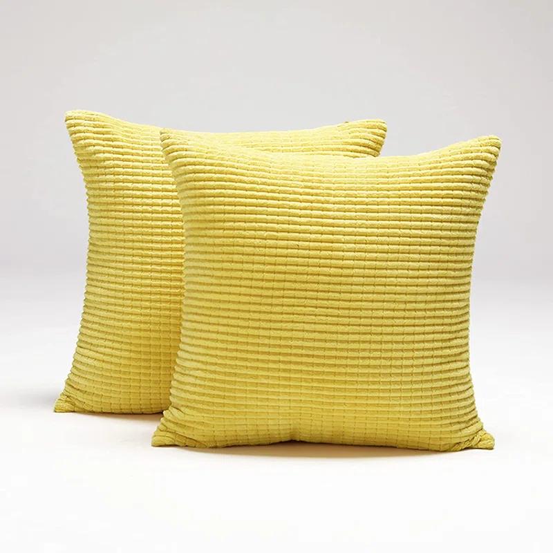 Deconovo Deconov Square Pillow Cover (Set of 2)