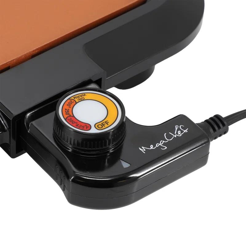 MegaChef MegaChef 10.63 Inch Electric Grill with Copper Coating
