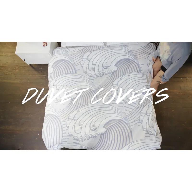 Deny Designs Modern & Contemporary Geometric Shapes Duvet Cover Set