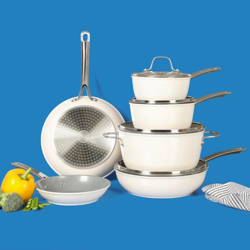 Sur La Table Kitchen Essentials 10 - Piece Non-Stick Aluminum Cookware Set