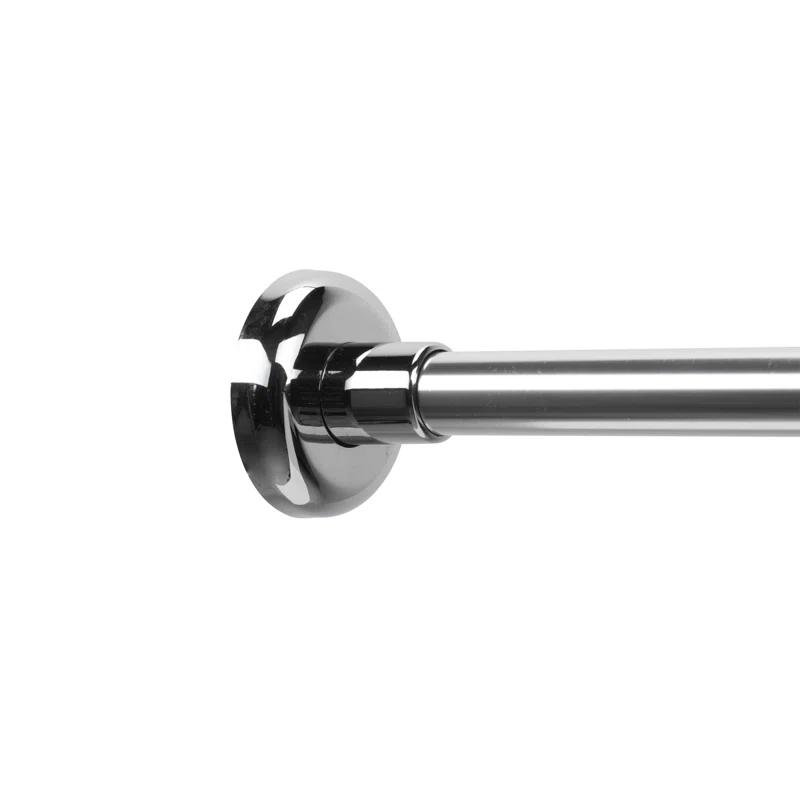102.36'' L-Shaped Fixed Shower Curtain Rod