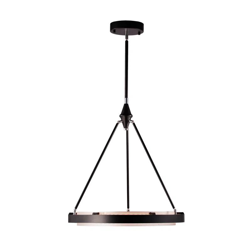 Alora Lighting Duo 1 - Light Black LED Unique/Statement Pendant