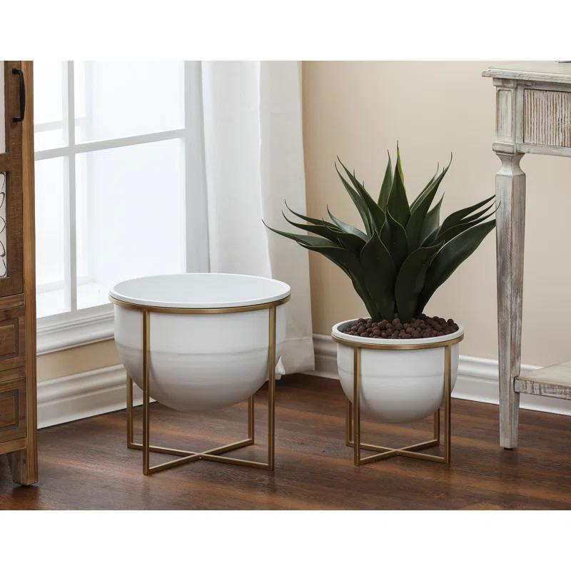 Mercer41 Bethanya Metal Cachepot