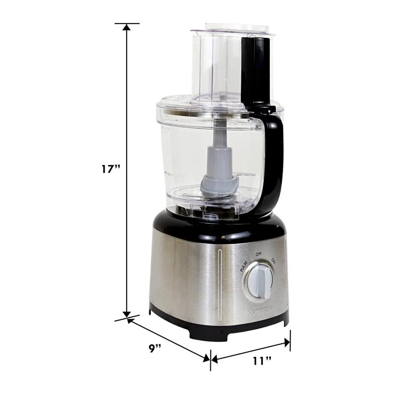 Kenmore Kenmore Food Processor and 11 Cup Vegetable Chopper for Chop, Slice, Shred, Mince, Grate & Puree