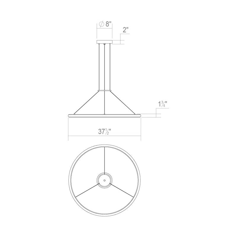 SONNEMAN Luna 2 - Light LED Unique/Statement Pendant
