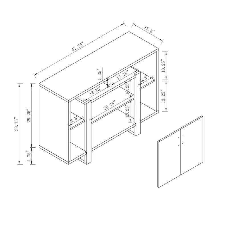 47.36'' Sideboard
