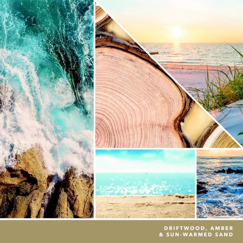 YANKEE CANDLE Signature Amber & Sandalwood Scented Candle