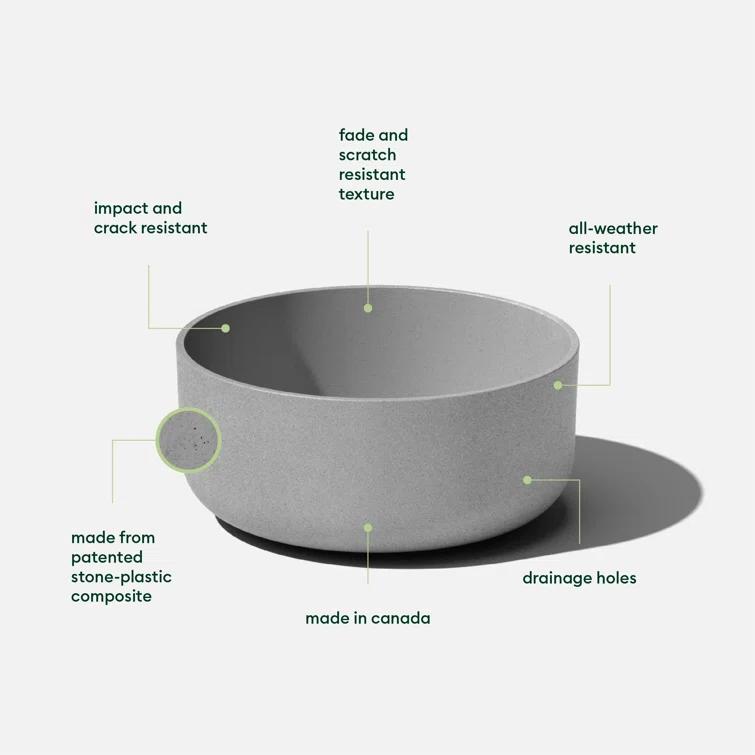 Mason Series Kona Bowl Planter
