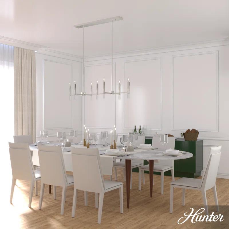 Hunter Fan Sunjai 7 Light Linear Ceiling Light Fixture