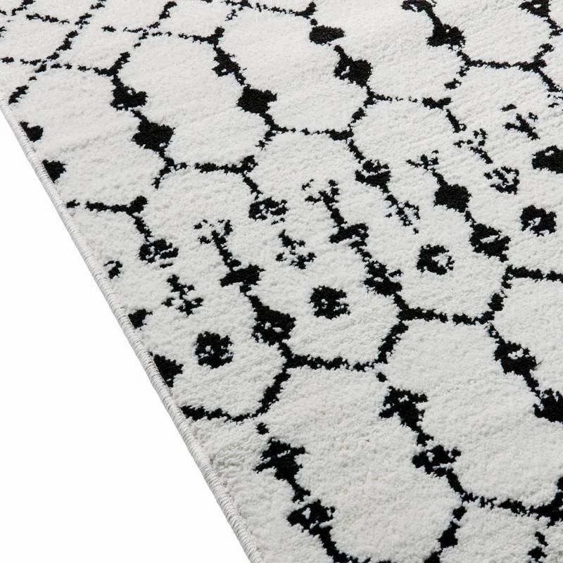 Hashtag Home Eberle Geometric Style Modern Bohemian Design Area Rug