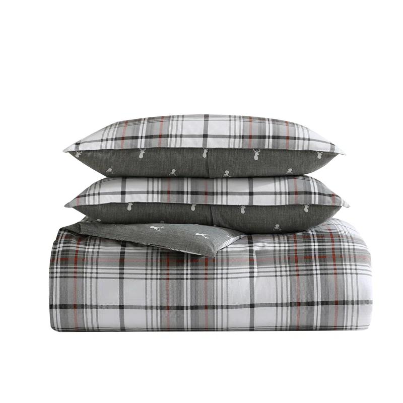 Eddie Bauer Cooper Eddie Bauer Plaid Cotton Comforter Set & Reviews | Wayfair