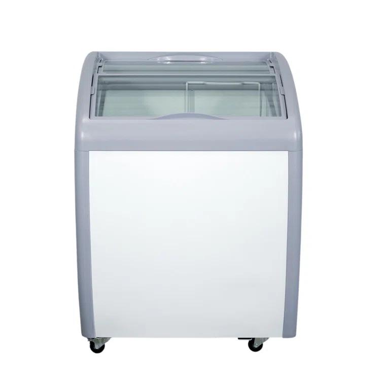 Ancaster Food Equipment 5.6 Cubic Feet Frost-Free Chest Freezer with Adjustable Temperature Controls XS-160YX