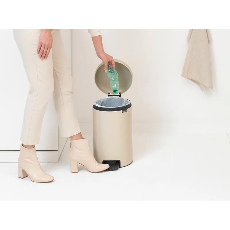 Brabantia Newicon Step On Trash Can, 3.2 Gallon (12 Liter)