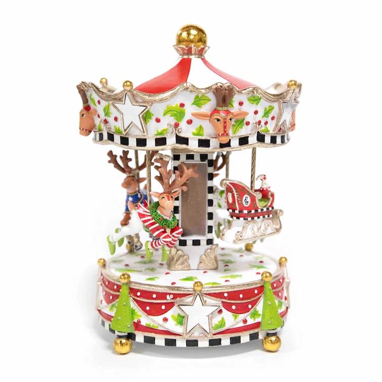 MacKenzie-Childs Patience Brewster Dash Away Carousel