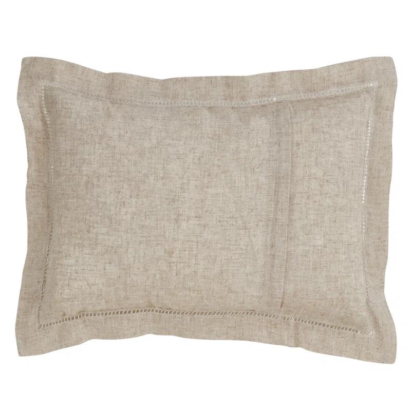 Saro Toscana Collection Linen Throw Pillow
