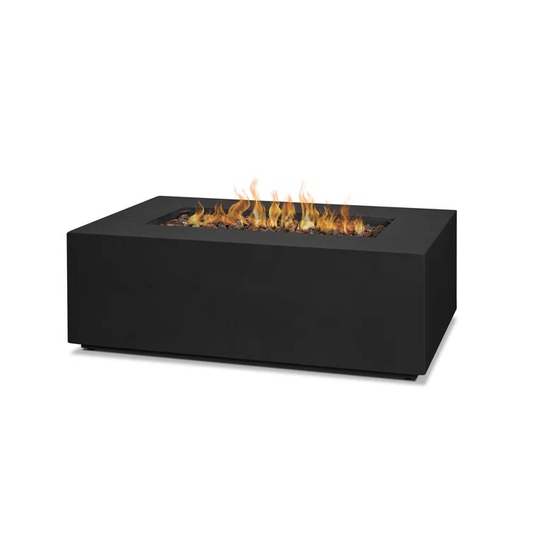 AEGEAN Propane / Natural Gas Outdoor Fire Pit Table