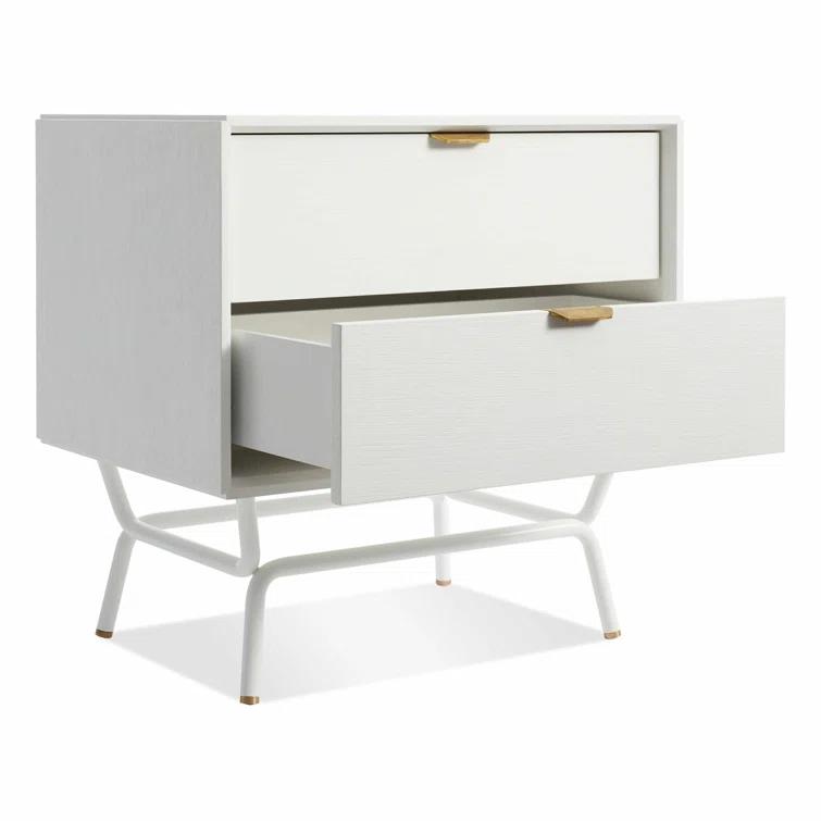 Blu Dot Dang 25'' W Metal Nightstand