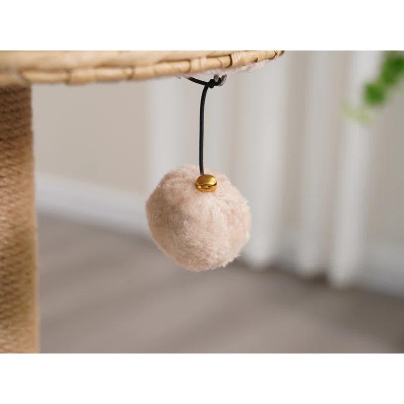 PetPals PetPals Handwoven Cat Tree with Perches Scratching Post