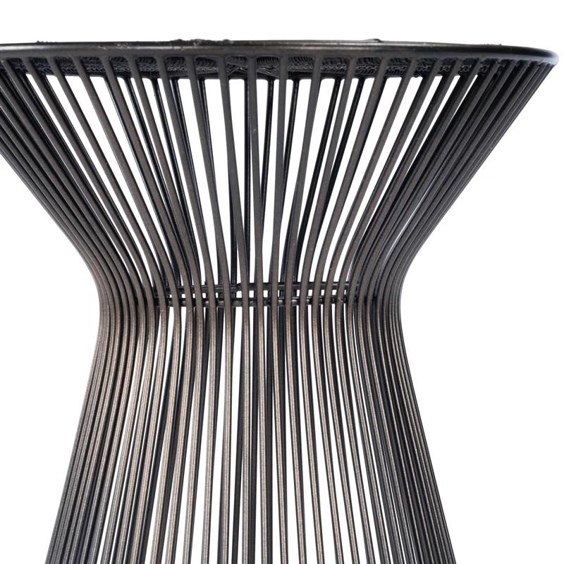 Alberte Iron End Table