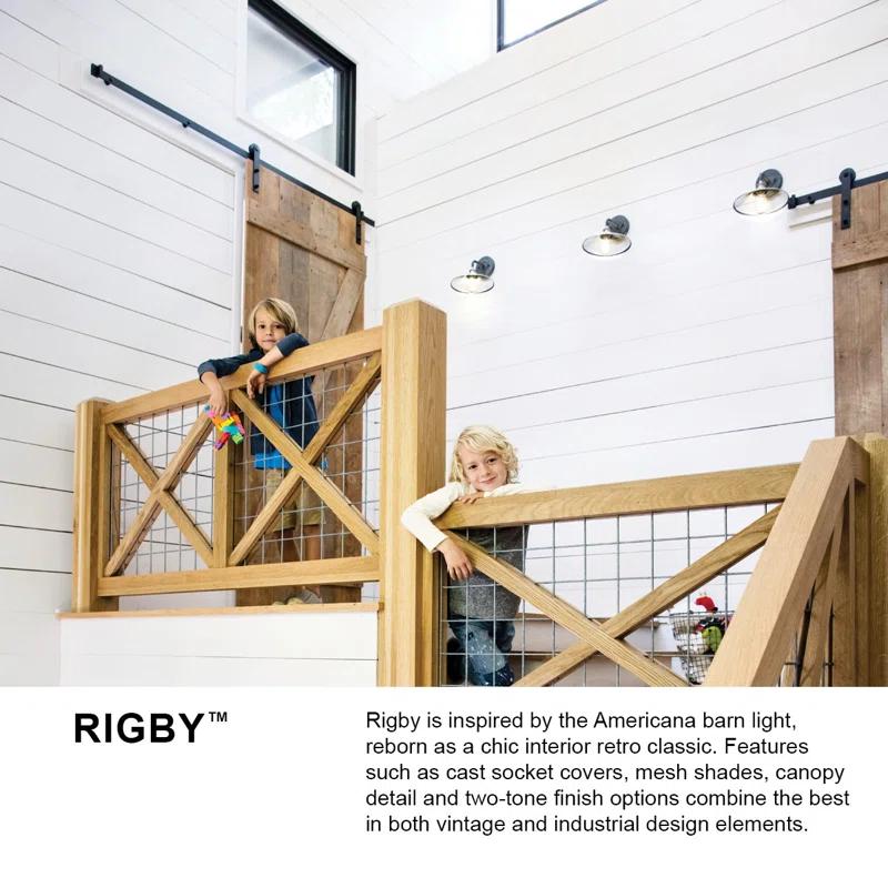 Rigby Single Light Industrial Bath Vanity Fixture