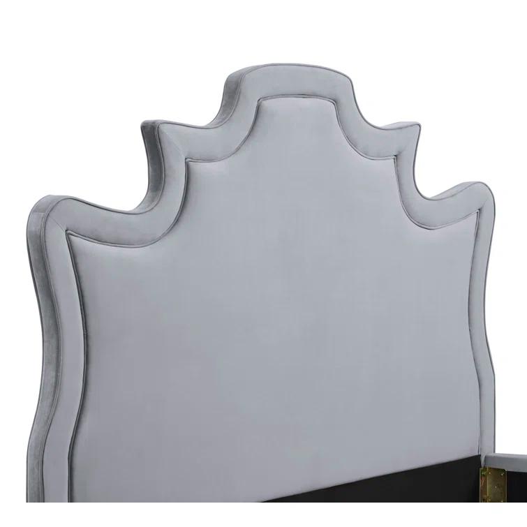 TOV Furniture Serenity Upholstered Platform Bed