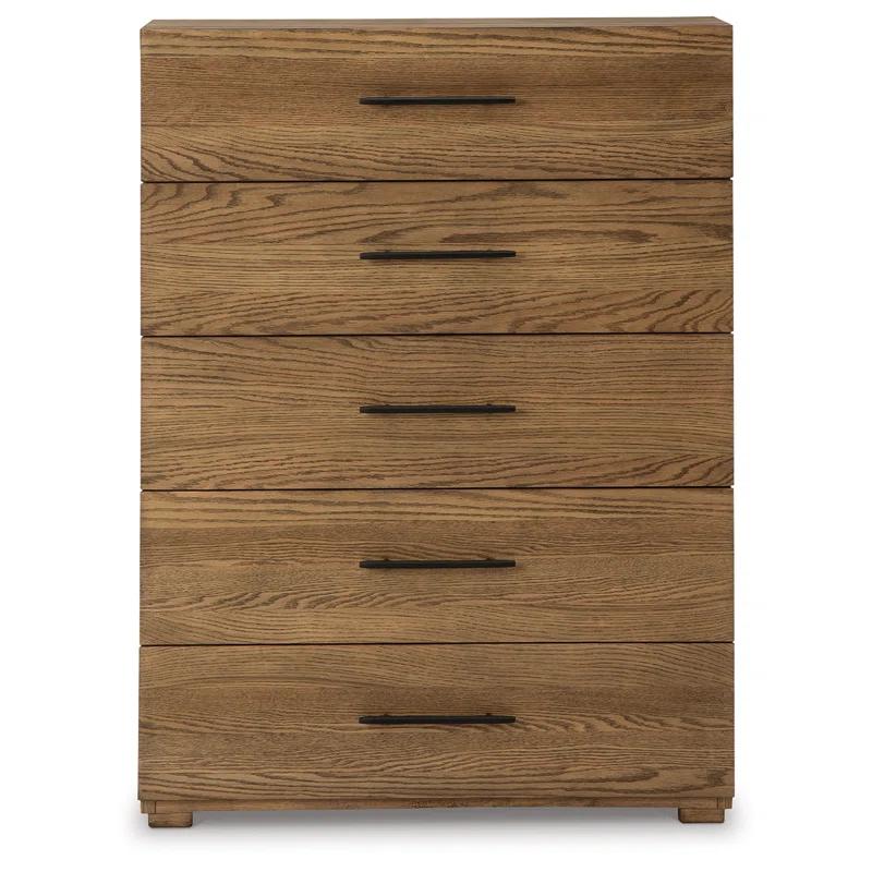Loon Peak® Kalun 38'' W 5 - Drawer Dresser