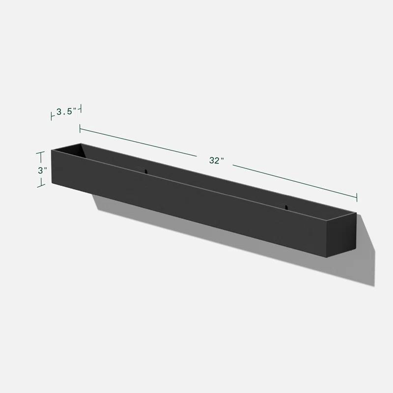 Geo Series Plastic Trough Hanging Planter