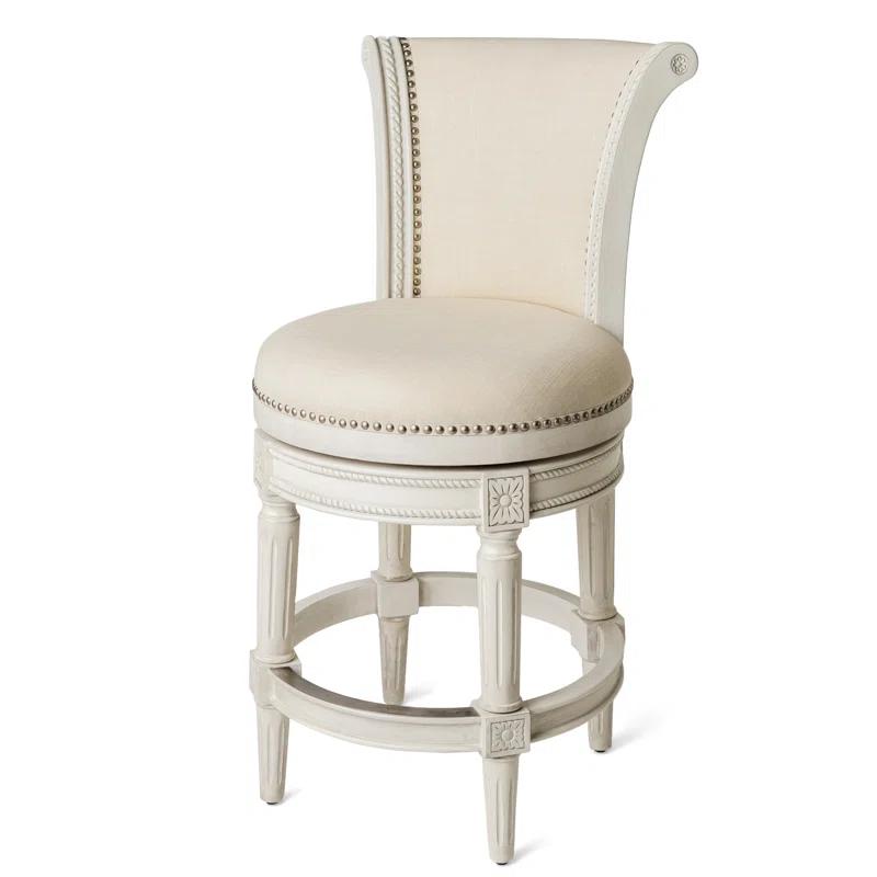 Maven Lane Maven Lane Pullman Stool with Fabric Upholstery
