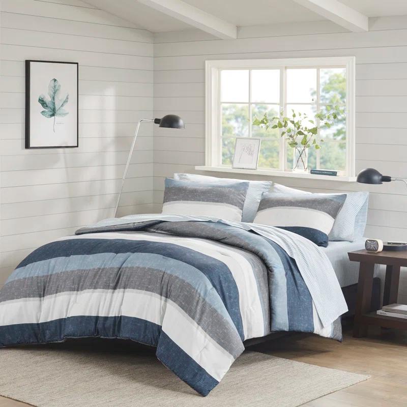 Madison Park Essentials Jaxon Comforter Set with Bed Sheets