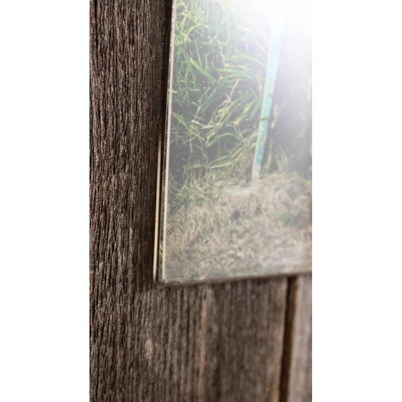 Millwood Pines Nasim Weathered Gray Wood Matte Picture Frame