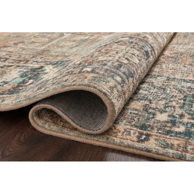 Loloi Margot Terracotta / Lagoon Area Rug feat. Cloudpile