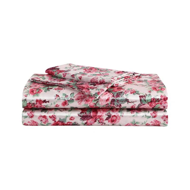Betsey Johnson Betsey Johnson Soft Satin Sheet Sets