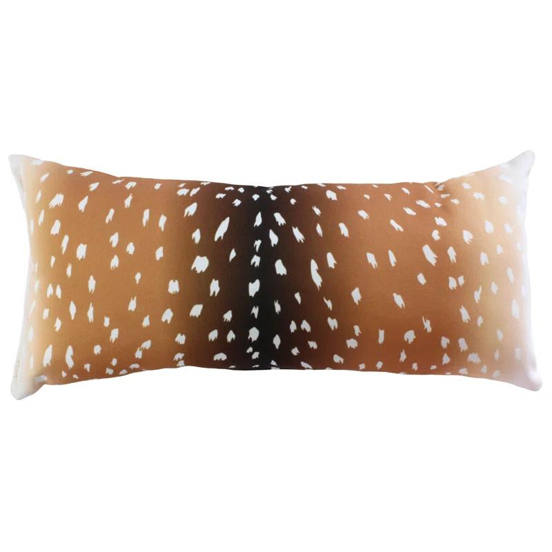 College Covers Animal Print Reversible Throw Pillow
