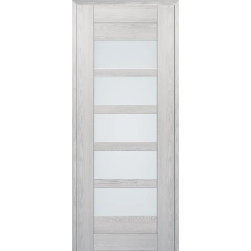 Belldinni Avon 07-07 Panelled Manufactured Wood and Glass Interior Door Slab