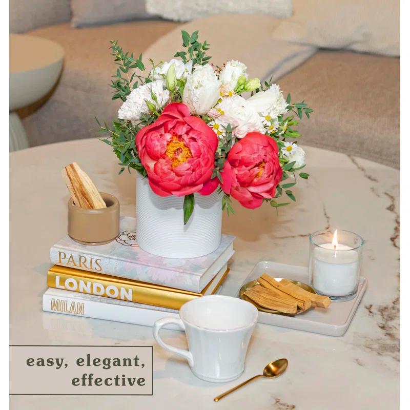 Latitude Run® Decorative Books for Home - Shelf Decor Accents - Set of 3