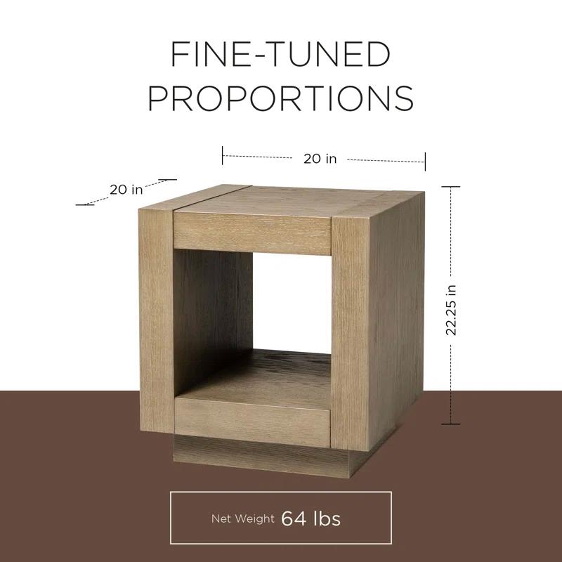 Maven Lane Artemis Wooden Side Table