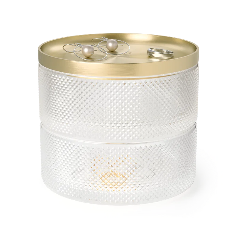 Umbra Tesora Glass Jewelry Storage Box