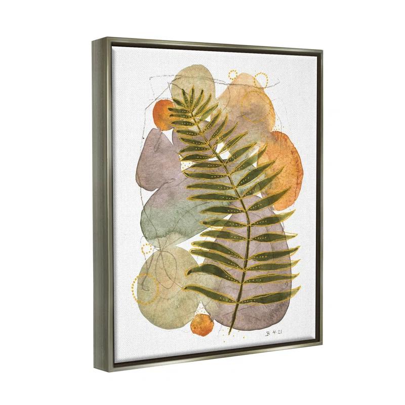Stupell Industries " Layered Fern Leaf Nature " by Jocelyn Benford