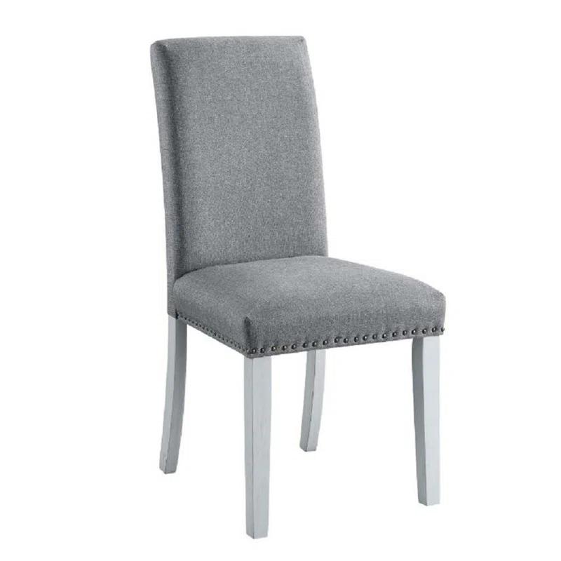 ACME Furniture Linen Upholstered Side Chair