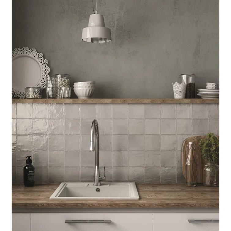 Apollo Tile 60 pack 4 in. x 4 in. Polished and Honed Ceramic Subway Wall Tile (6.48 sq. ft./Case)