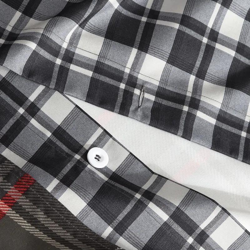 Eddie Bauer Eddie Bauer Willow Plaid Reversible Grey Duvet Cover Set