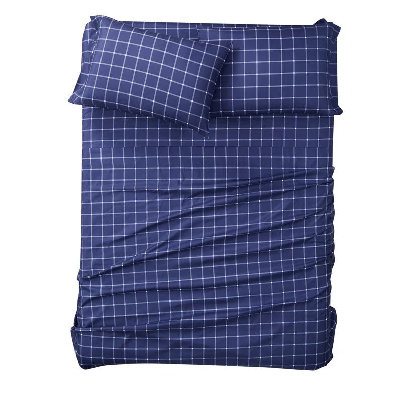 Truly Soft Plaid Microfiber Sheet Set & Reviews | Wayfair